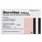 DURVITAN 300 mg CAPSULAS DURAS DE LIBERACION PROLONGADA, 10 cápsulas