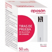 Tiras reactivas glucemia - aposan (50 unidades)