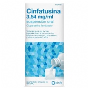 CINFATUSINA 3,54 mg/ml SUSPENSIÓN ORAL, 1 frasco de 200 ml (vidrio)